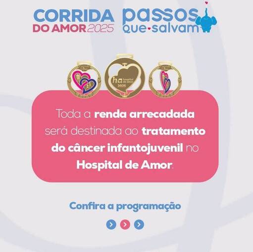 Copertura dell'evento Corrida do Amor 2025