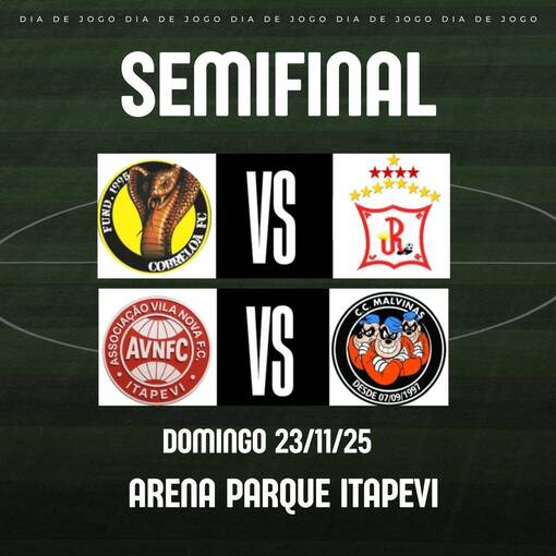 Event cover Semifinais - Campeonato Municipal da 1 Diviso