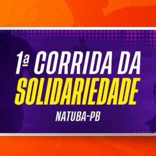 Event cover CORRIDA DA SOLIDARIEDADE