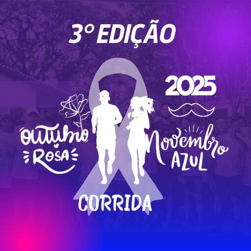 Event cover Corrida todos contra o c�ncer - Outubro Rosa Novembro Azul 2025