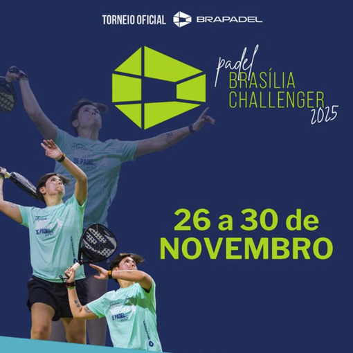 Capa do evento Braslia Challenger BRAPADEL 2025