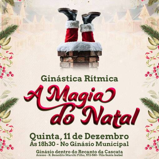 Event cover Ginastica Rtmica - A Magia do Natal