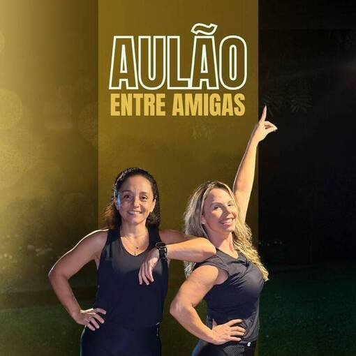 Capa do evento Aulão entre amigas 6° edição 