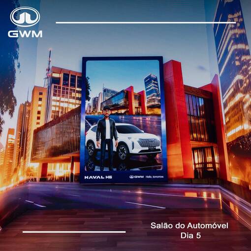 Capa do evento GWM no Salo do Automvel 2025 - Dia 5