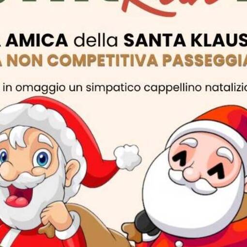 Copertura dell'evento Christmas Run