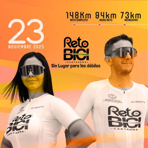 Event cover RetoBiciCTG2025