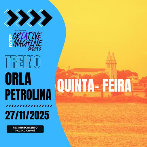 Event cover TREINO ORLA PETROLINA - QUINTA FEIRA