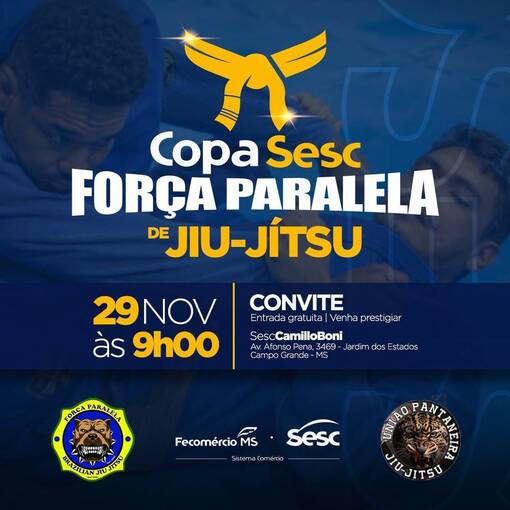 Event cover COPA SESC FOR�A PARALELA DE JIU-JITSU