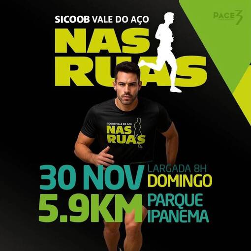 Capa do evento Sicoob nas Ruas - Vale do Ao