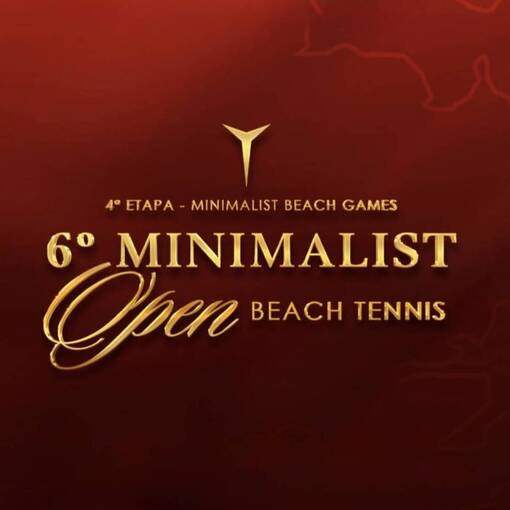 Event cover 6 Minimalist Open Beach Tennis 4 etapa - Macei/AL