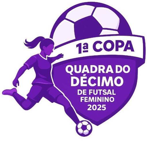 Capa do evento 1� Copa Quadra do D�cimo de futsal feminino 