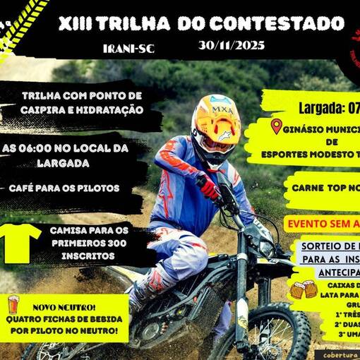 Event cover XIII TRILHA DO CONTESTADO