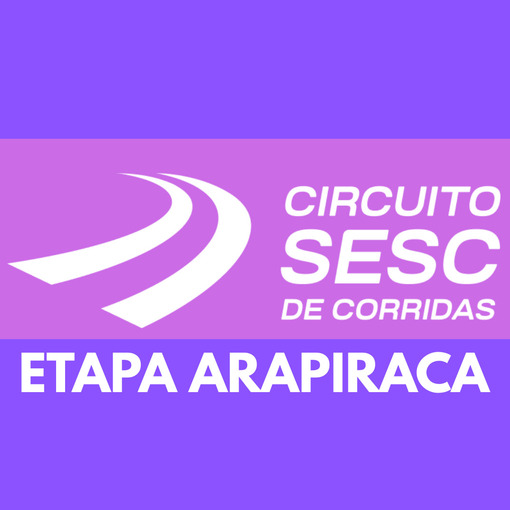 Event cover Circuito SESC de corridas - Etapa Arapiraca-AL