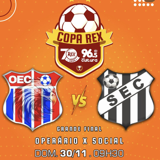 Event cover GRANDE FINAL OPERRIO X SOCIAL DOM. 30/11