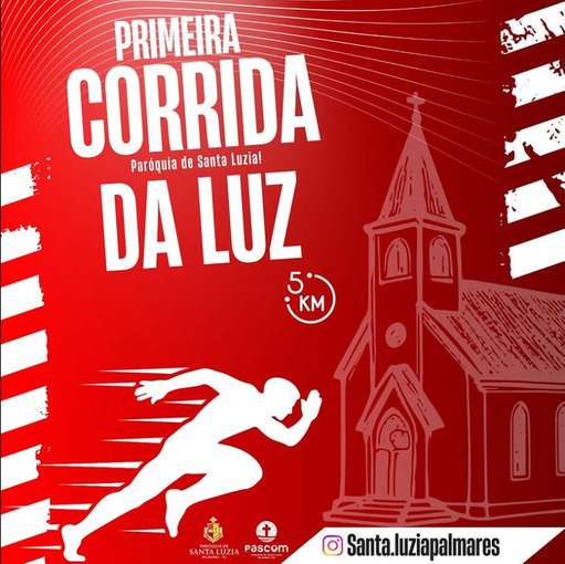 Capa do evento 1 Corrida da LUZ