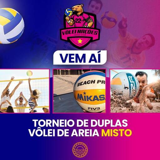 Event cover Torneio de Duplas - Vlei de Areia Misto 0 One Beach