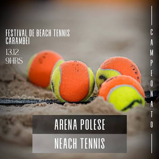 Event cover ARENA POLESE - Beach Tennis - 13/12/2025