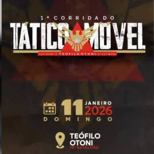 Event cover 1� Corrida do T�tico M�vel - Te�filo Otoni (MG)