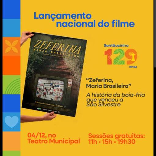 Event cover Premiere Nacional - ZEFERINA MARIA BRASILEIRA | 2025