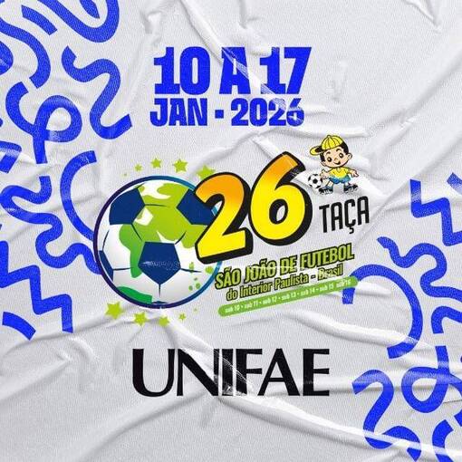 Event cover 26 Taa So Joo de Futebol de Base do Interior Paulista - 2026