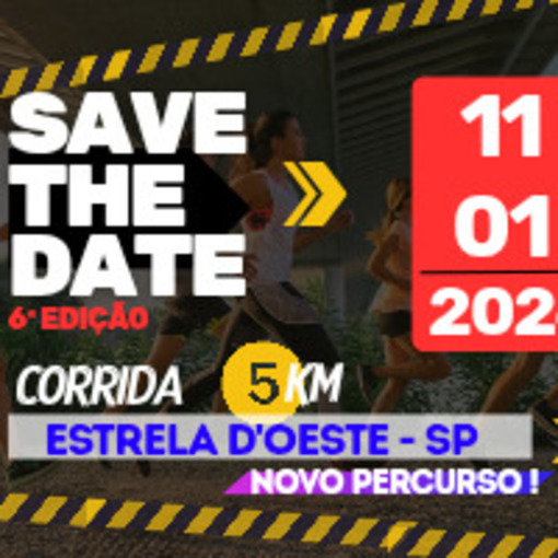 Event cover 6� Corrida pedestre de Estrela D Oeste