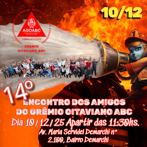 Event cover 14� ENCONTRO COM AMIGOS DO GR�MIO OITAVIANO ABC