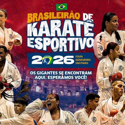 Capa do evento BRASILEIRO DE KARAT� ESPORTIVO 2026