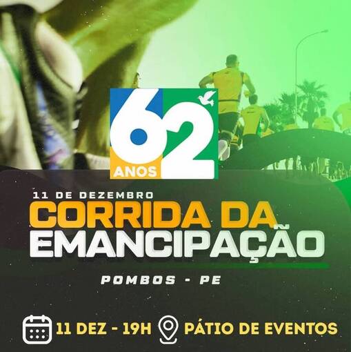 Event cover 1 CORRIDA DA EMANCIPAO - POMBOS