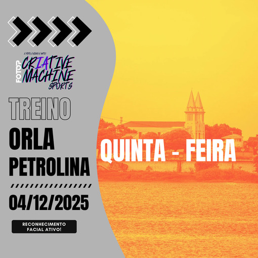 Event cover TREINO ORLA PETROLINA - QUINTA FEIRA