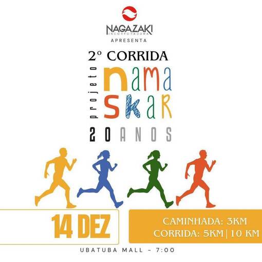 Event cover 2 CORRIDA PROJETO NAMASKAR