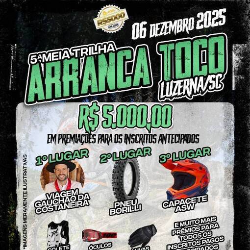 Event cover 5 MEIA TRILHA ARRANCA TOCO