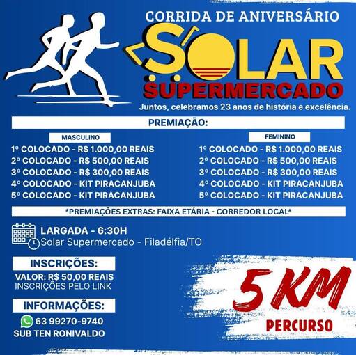 Event cover Corrida de Anivers�rio Sup. Solar