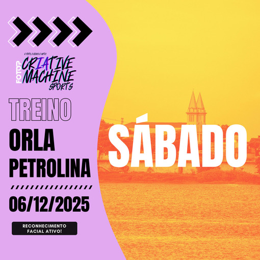 Event cover Treino orla petrolina - sbado 