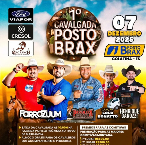 Event cover Cavalgada Posto Brax