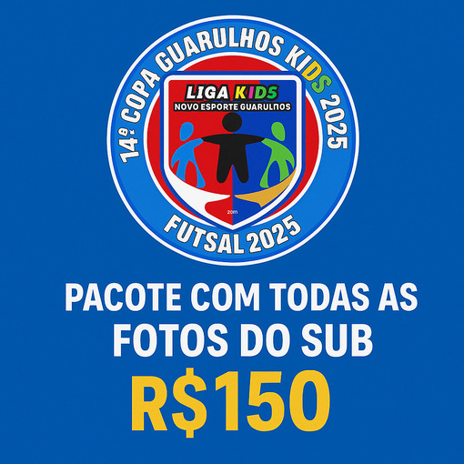 Event cover FUTSAL - COPA GUARULHOS KIDS Domingo dia 07/12 Arena Vila Galv�o 1