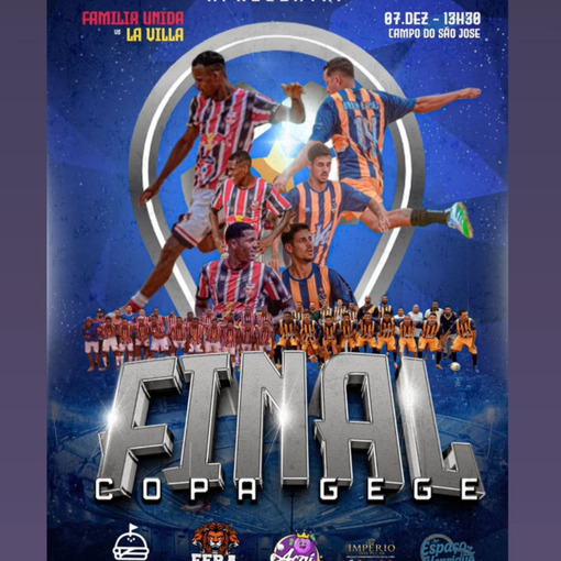 Event cover COPA GEGE FINAL - La Villa x Famlia Unida 