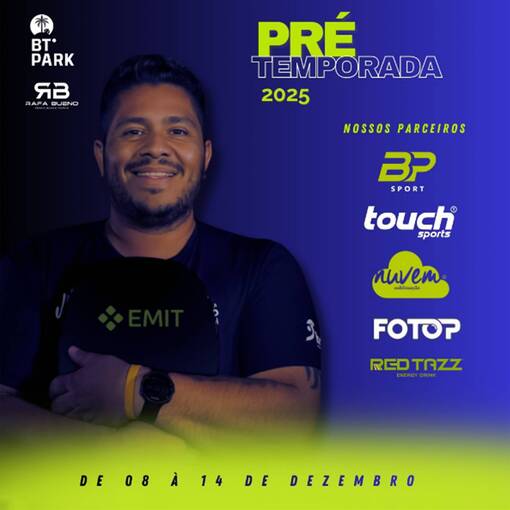 Portada del evento Pre Temporada 2025 na BT Park