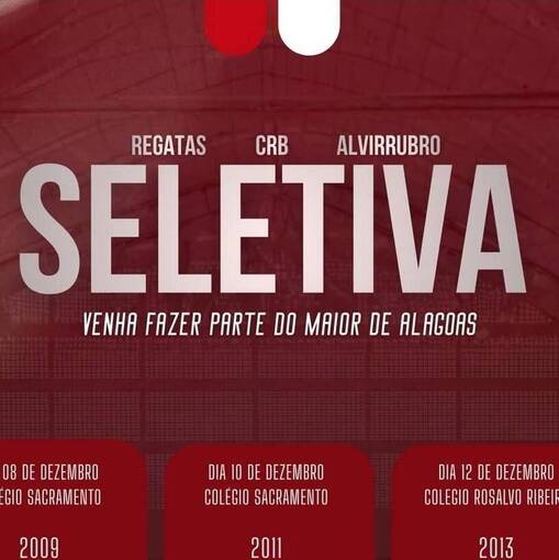Event cover SELETIVA CRB VLEI FEMININO 