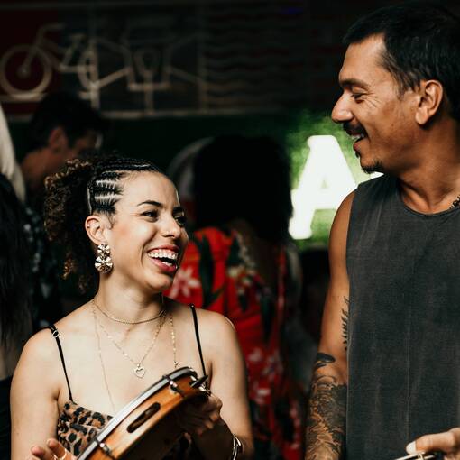 Copertura dell'evento Roda de Samba do Barba e Convidados