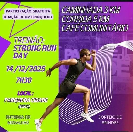 Event cover Trein�o Strong Run Day 