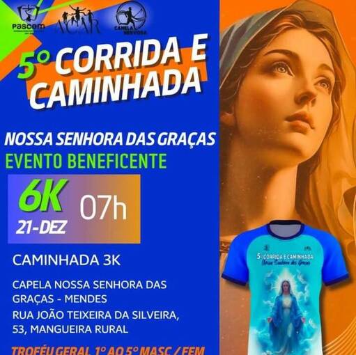 Couverture de l'vnement 5 Corrida Nossa Senhora das Graas 