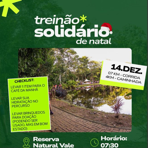 Event cover TREINAO SOLIDARIO RESERVA