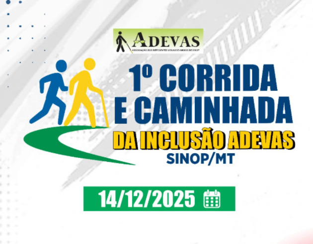 Event cover 1 � CORRIDA E CAMINHADA DA INCLUS�O ADEVAS