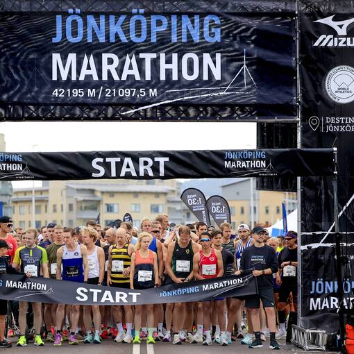 Event cover 10th Edition JONKOPING MARATHON & HALF MARATHON / RELAY