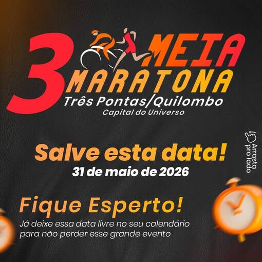 Event cover 3� Meia Maratona | Tr�s Pontas - Quilombo