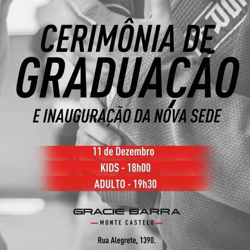 Event cover GRADUA��O E INAUGURA��O DA GB MONTE CASTELO