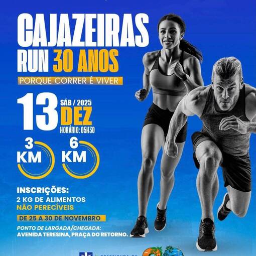 Capa do evento CAJAZEIRAS RUN