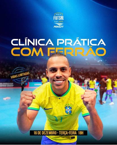 Event cover Mundo do Futsal - Clinicas Pratica com a Lenda do Futsal Ferr�o