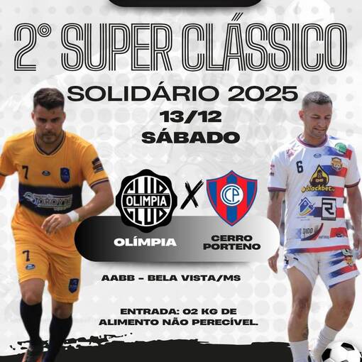 Event cover 2� SUPER CLASSICO SOLIDARIO - 2025 