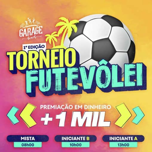 Event cover Torneio de Futev�lei Garage Beach